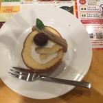 ガスト - 栗ロールケーキ