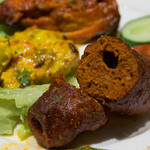 SALMA Tikka & Biryani - シッカバブ断面