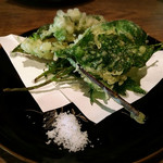 山のごはんよもぎ - （2017年7月）野草の天ぷら