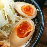 麺処 花田 - 奥久慈の卵を使用した味つけ卵