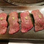 焼肉もとやま - 肉のお寿司