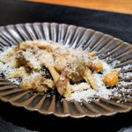 スッポンのパスタ