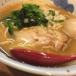 ラーメン カワタカ - 味玉ラーメン