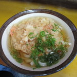 讃岐うどん がもう - 一玉に小海老のかき揚げ
