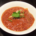 たんどーる - 鶏肉のトマトとあずきのカレー(980円)