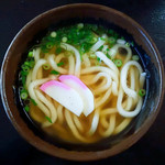 仲南産直市 食堂 - かけうどん