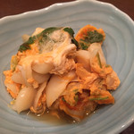 竹うち - ゆり根の卵とじ