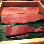 祇園 鮨 忠保 - この日の鮪は大間とのこと(2017.9月)