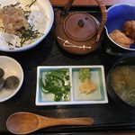 たんぱく大国 - 冷や汁定食