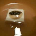 御料理 光安 - くるみのくず豆腐（和ぐるみ）