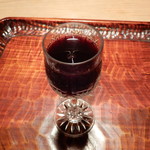 御料理 光安 - 信州コンコードぶどうジュース