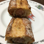 ウインナーの断面