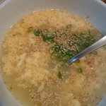 定園 - お母さんのたまごスープも外せない