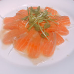 百坊 - サーモンカルパッチョ