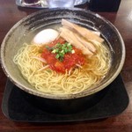 麺らいけん - ベジらぁ麺
      煮玉子
      メンマ