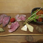 HATAKE NO NAKA - 加工豚＆牛の盛り合わせ(2017年9月)