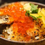 創作お茶漬け専門店 だよね。 - 生サンマの塩焼き茶漬け+いくら 1058円