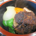 焼肉ノ志志 - 神戸肉・但馬肉ふわふわハンバーグ990円