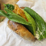 立ち呑みのさのや - ベーグルサンド 280円　(2017.9)