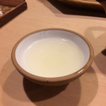 うを徳 - 土瓶蒸し汁