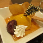 小田原おでん本店 - いも栗かぼちゃプリンみたらしソース