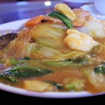 担々亭 - 五目かけ焼そば