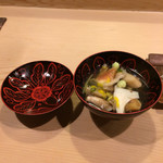 うを徳 - 鮑とキノコごった煮