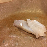 うを徳 - 小豆ハタの刺身