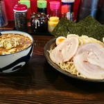 らぁめん屋　うどす - 海老辛味噌チャーシューの太麺300g 