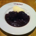 ラ・ベットラ・ビス - メイン・牛ホホ肉の赤ワイン煮