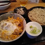 Asano ya - カツ丼セット　1,020円