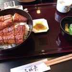 うなぎ割烹 みかわ三水亭 - 特丼2850円