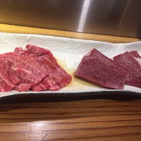 熟成ホルモン・山形牛 炭火焼肉 牛語 - ツラミ、トロハツ