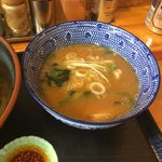 麺屋 頂 中川會 - 『濃厚魚介鶏つけめん』スープ