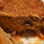 文化洋食店 - カニクリームコロッケ断面