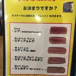 ステーキハンバーグ＆サラダバー けん - (メニュー)URA MENU②