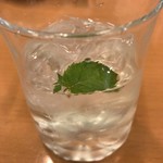 マガジーノ - ハーブティー・ミント添え