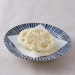 神田 つけ蕎麦 わびすけ - 蓮根　てんぷら