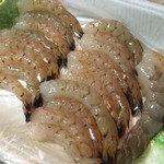 天一 - 車海老と甘エビのあいのこのような海老様 はじめてみます