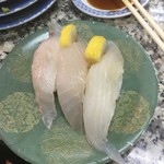 グルメ回転寿司市場 - イラブチャー＋ヤイトハタ＋金時鯛