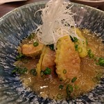 旬魚菜 しら川 - いちじくのみぞれ煮