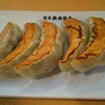 日本橋焼餃子 - 日本橋餃子ニンニク入り(230円)