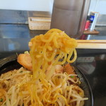 Gomen - 中太麺。歯ごたえがあり、美味しい。