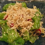 OKIRAKU - 万願寺唐としらすのペペロン炒め