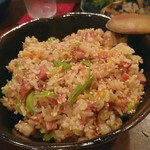 OKIRAKU - コンビーフハッシュのチャーハン