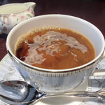 カカオティエゴカン - コーヒーにミルク