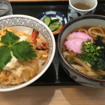 さぬきうどん・うどん長屋 - エビ天丼定食