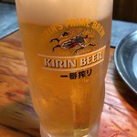 成吉思汗 大黒屋 - 生ビール（キリン一番搾り）