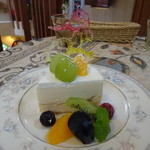 さんぽ道 - チーズケーキ(594円)