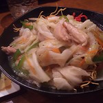 Kushi Musubi Sachi - 1709_Kushi Musubi(串むすび)_和風皿うどん＠53,000Rp